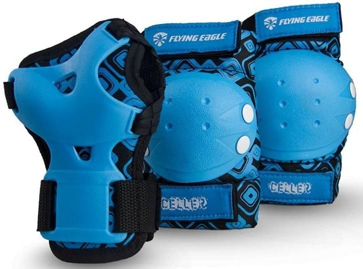 FLYING EAGLE CELLER SET BLUE סט מגנים שלם