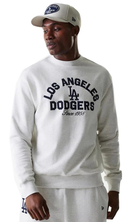 פוטר ניו ארה  New Era MLB Heritage LA Dodgers Oversized Crew | גברים