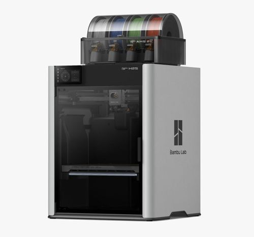 מדפסת תלת מימד Bambu Lab H2S Combo AMS 2 Pro מבט קדמי