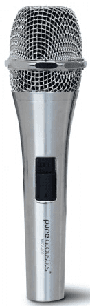 מיקרופון דינמי מתכתי עוצמתי Pure Acoustics MKV-400