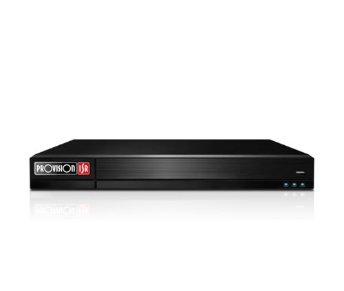 מערכת NVR12-32800FAN מבית Provision עם דיסק 2TB להקלטת מצלמות IP ברשת מקצועית