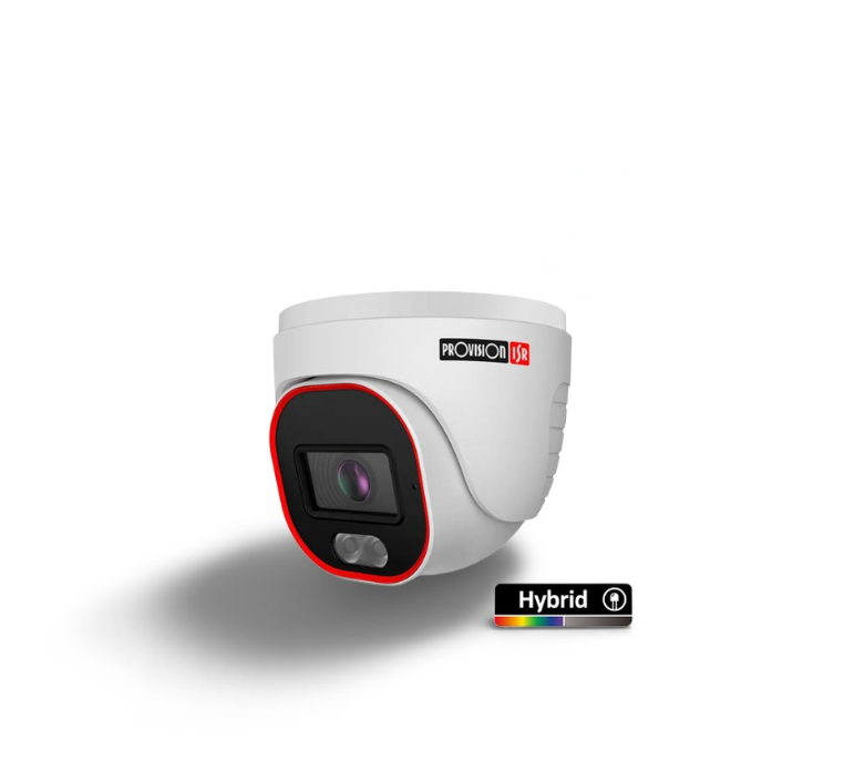 מצלמת צינור Provision iP Rainbow Hybrid Light 4MP BSH-340IPBN-28 / DWDR / 20M IR / 2.8MM