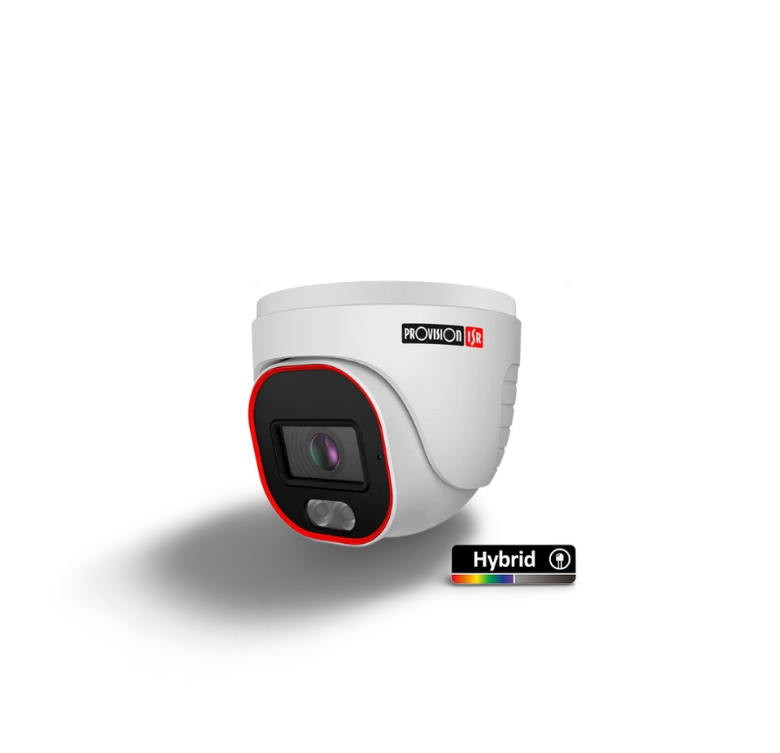 מצלמת כיפה Provision iP Rainbow Hybrid Light 4MP DH-340IPBN-28 / DWDR /  20M IR / 2.8MM