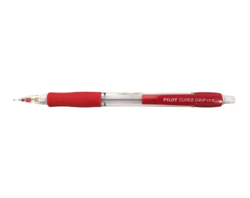 עיפרון מכני ורסטיל Pilot Super Grip 0.5 - אדום ניאון 