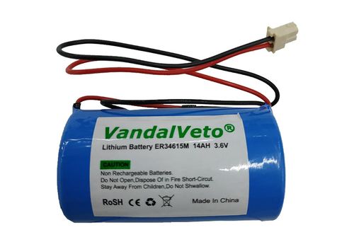 סוללה לצופר אלחוטי + power max מתאימה לשימוש בכל הצופרים האלחוטיים של ויסוניק !!