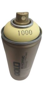 ספריי צבע אקרילי VANILLA G1000 MONTANA GOLD 