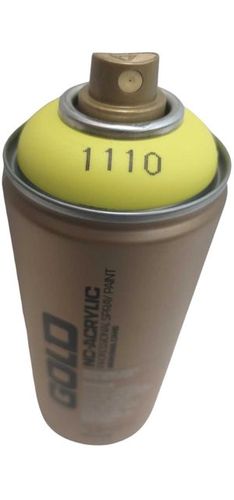 ספריי צבע אקרילי BRIMSTONE G1110 GOLD MONTANA