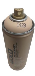 ספריי צבע אקרילי CAPPUCCINO G1420 GOLD MONTANA