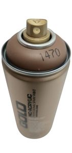 ספריי צבע אקרילי PALISH BROWN G1470 GOLD MONTANA