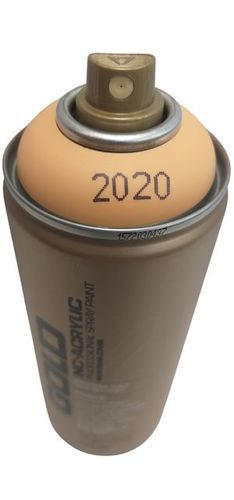 ספריי צבע אקרילי CREME ORANGE G2020 GOLD MONTANA