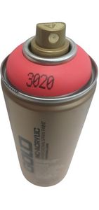 ספריי צבע אקרילי STRAWBERRY G3020 GOLD MONTANA