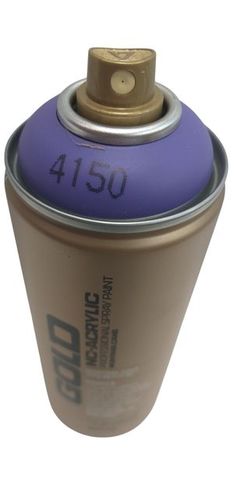 ספריי צבע אקרילי LAVENDER G4150 GOLD MONTANA