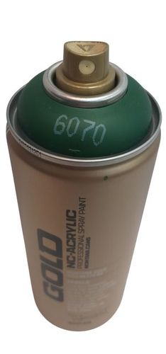 ספריי צבע אקרילי SMARAGD GREEN G6070 GOLD MONTANA