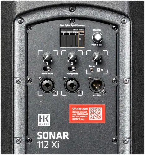 רמקול מוגבר 12″ עם שליטה מרחוק HK Audio SONAR 112 XI