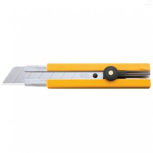 סכין אולפה 25 מ"מ עם מעצור גלגל Heavy Duty דגם: H-1 מתוצרת OLFA