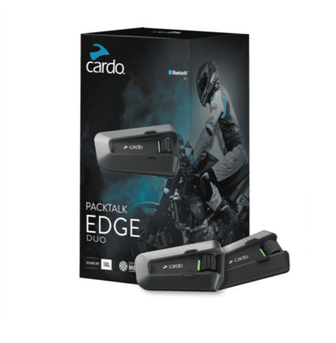 זוג דיבוריות בלוטוס לקסדה Cardo Packtalk EDGE Dou