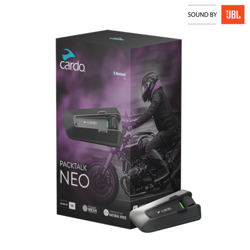 דיבורית בלוטוס לקסדה דגם - Cardo Packtalk NEO