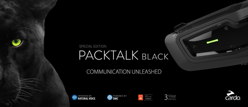 דיבורית בלוטוס לקסדה Cardo PACKTALK Black