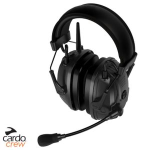 אוזניות תקשורת בלוטוס לצוות - בטכנולוגיית Cardo Crew Headset - DMC