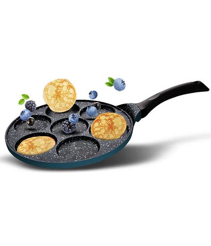 מחבת פנקייק 26 ס”מ 7 שקעים BLACK MARBLE חום FOOD APPEAL  