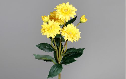 ענף ארבעה פרחי גרברה 33 ס