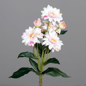 ענף ארבעה פרחי גרברה 33 ס"מ ורדרד Gerbera