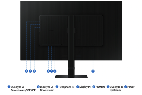 מסך מחשב Samsung S27D800EAU ''26.9 - 4K UHD