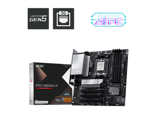 לוח אם  MSI PRO B850M-P MATX
