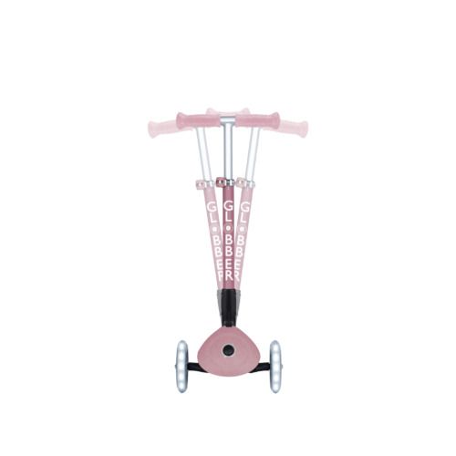 קורקינט מתקפל לפעוטות וילדים JUNIOR LIGHTS ECOLOGIC עם אורות בגלגלים - ורוד Berry