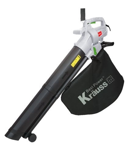 מפוח/שואב עלים חשמלי 3000W קראוס - איכות מנצחת