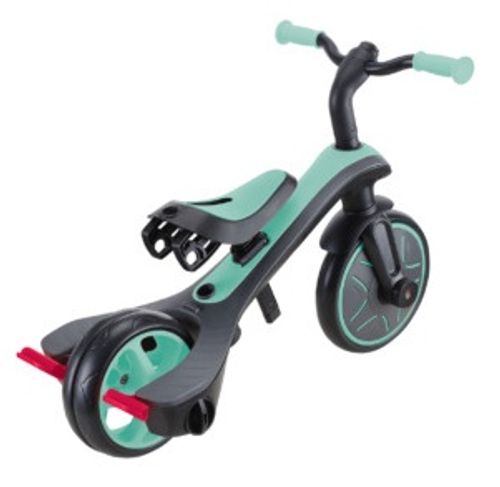תלת אופן הכל באחד Explorer Trike 4 in 1 הופך לאופני איזון - מנטה
