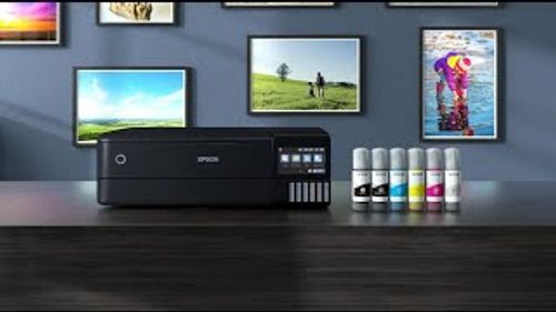 מדפסת ‏הזרקת דיו ‏פוטו Epson EcoTank L8180 אפסון