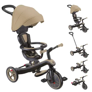 תלת אופן מתקפל הכל באחד Explorer Trike 4 in 1 הופך לאופני איזון - חול