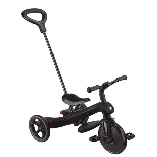 תלת אופן הכל באחד Explorer Trike 4 in 1 הופך לאופני איזון - שחור