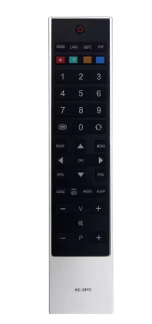 שלט רחוק תואם לטלוויזיות טושיבה Toshiba TV Smart RC-3910