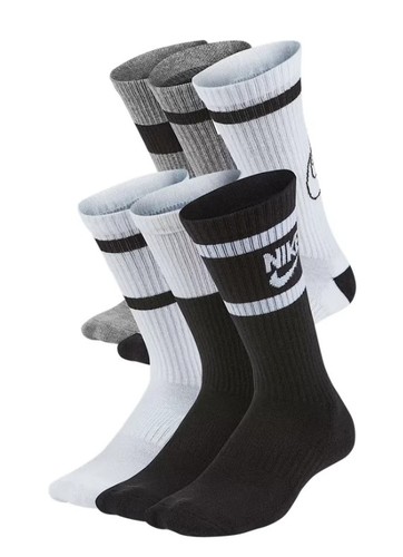 שישיית גרבי נייק Nike Everyday Cushioned Crew Socks | ילדים