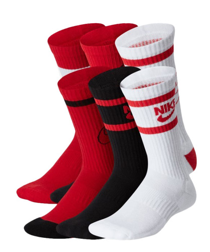 שישיית גרבי נייק Nike Dri Fit Cushioned Socks Crew | ילדים