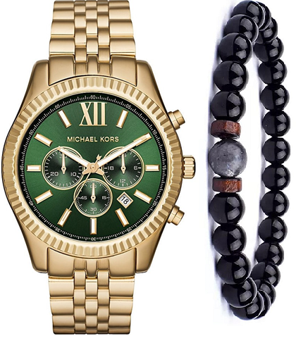 מייקל קורס Michael Kors MK8446 גברים סט צמיד מתנה
