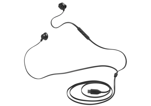 אוזניות  JBL TUNE 305C IN-EAR - שחור אחריות מודן