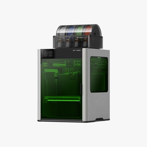 מדפסת תלת מימד Bambu Lab H2D 40W AMS Pro 2 Combo מבט קדמי