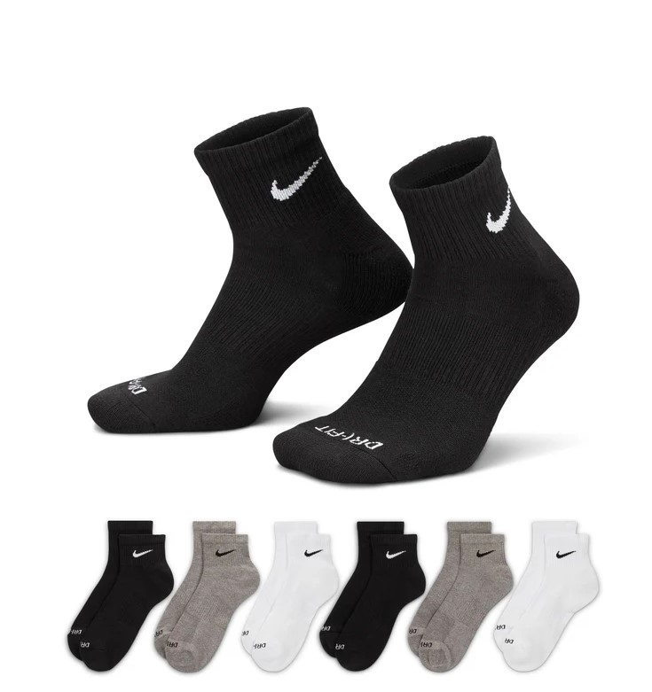 גרבי נייק  Nike Everyday Plus Cushioned | שישייה