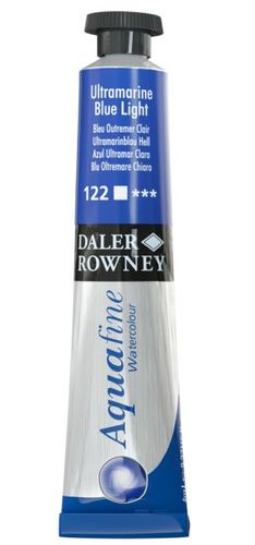 צבע מים שפורפרת 8 מל Ultramarine Blue Light 122 Aquafine