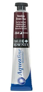 צבע מים שפורפרת 8 מל Vandyke Brown Hue 264 Aquafine