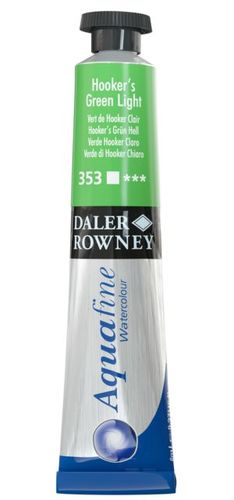 צבע מים שפורפרת 8 מל Hooker's Green Light 353 Aquafine