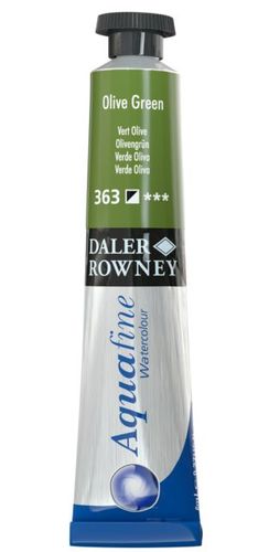 צבע מים שפורפרת 8 מל Olive Green 363 Aquafine