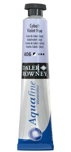 צבע מים שפורפרת 8 מל Cobalt Violet Hue 406 Aquafine