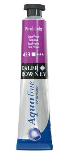 צבע מים שפורפרת 8 מל Purple Lake 433 Aquafine