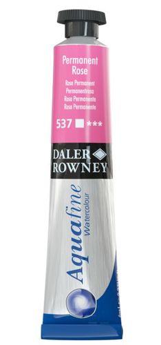 צבע מים שפורפרת 8 מל Permanent Rose 537 Aquafine