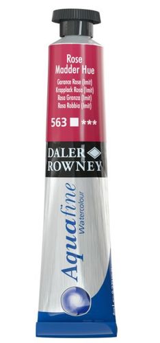 צבע מים שפורפרת 8 מל Rose Madder Hue 563 Aquafine