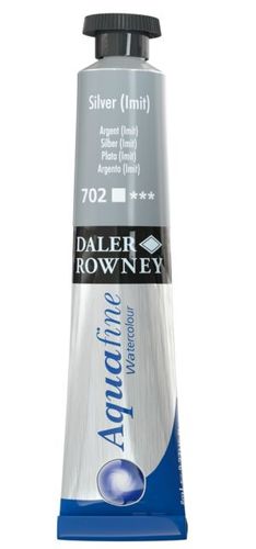 צבע מים שפורפרת 8 מל Silver Imit 702 Aquafine